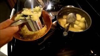 Making Mashed Potatoes with Warmhoming Potato Ricer [upl. by Alfi]