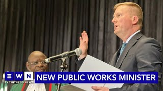 New Public Works Minister Macpherson plans to turn South Africa to a construction site [upl. by Verbenia]