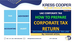 UAE CT How To Prepare Corporate Tax Return I How to Calculate Taxable Profits and Tax Liability [upl. by Stempson]