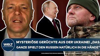 PUTINS KRIEG Mysteriöse Gerüchte aus der Ukraine quotDas Ganze spielt den Russen in die Händequot [upl. by Airamahs]