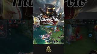 Marco Polo honorofkings hok highlights fyp fypage gameplay gaming moba montage marcopolo [upl. by Nauqaj890]