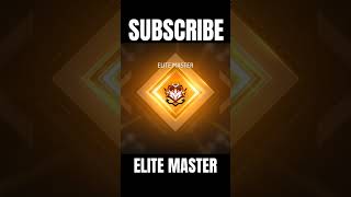 Finally guys Aaj aapke bhai ka Elite master lag Gaya🫣garenafreefire freefireshorts freefire [upl. by Hawkie]