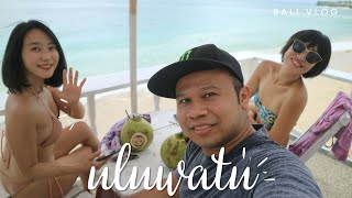 BALI VLOG Uluwatu Bingin Beach bersama 2 cewek Korea [upl. by Rot]