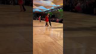 Samba Troels bager  Ina jeliazkova dance ballroomdance howto dancer samba fypviral foryou [upl. by Aziul]