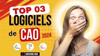 Top 03 logiciels de CAO indispensables pour un Concepteur Mécanique en 2024 [upl. by Tanhya]