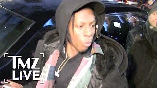 Rapper Joey Bada Brawls Outside Kanyes Show  TMZ Live [upl. by Lorolla]