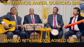 SAN FRANCIS XAVIER by Mariano Lourenco with Manuxin Agnelo MilliCruz goa konkani saints faith [upl. by Yblocaj]