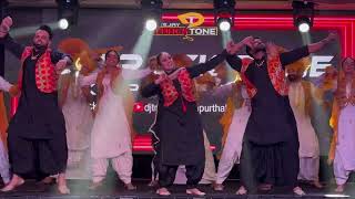 Best Punjabi Wedding Dance Performance  Super Punjabi Culture Group Dance  Dj Tracktone [upl. by Aneekan977]