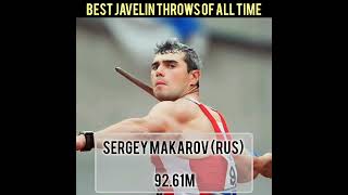 Top 10 Best javelin throws of all time  shorts javelin olympics [upl. by Llekcor]