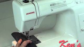 Janome HD3000 Sewing Machine Review [upl. by Ynots465]