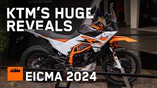 KTM at EICMA 2024 – Huge Reveals and Epic Moments  KTM [upl. by Yorled164]