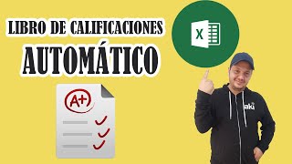 ✅ LIBRO CALIFICACIONES EXCEL AUTOMÁTICO  SUPER FÁCIL  2024 [upl. by Larret]