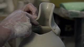 An Unconventional Way to Make a Handmade Pitcher Spout  JOSH DEWEESE [upl. by Nagorb]