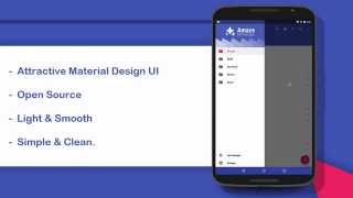 Material Design Android File Manager  Amaze File Manager Official Preview [upl. by Asilenna]