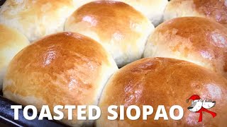 Toasted Siopao With Giniling Baked SiopaoBaked Meat Bun [upl. by Yetnom]