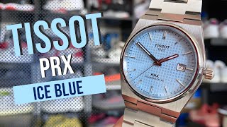 Tissot PRX Ice Blue powermatic 80 El mejor reloj por menos de 1000  Review en español [upl. by Innoc]