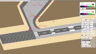 Decaffs YSFlight Scenery Editor Map Review  TF58s Edwards AFB Map [upl. by Divadleahcim]