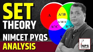 Set theory NIMCET PYQs Analysis 2008 to 2023  INPS Classes by Nitin Agrawal [upl. by Sheryle250]