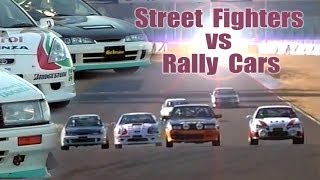 ENG CC Street fighters vs Rally cars  Tuned Battle Tsukuba HV49 [upl. by Esenahs]