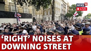 UK News Live  Voilence Breaks Out At Downing Street Live  London Protest  London News  N18G [upl. by Enilrem74]