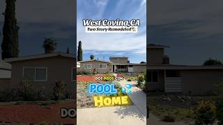 📍West CovinaCA 🏡🔑 Pool Home💦📲5627741055 westcovina california realestate [upl. by Uke]