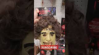 Leatherface Mask at Party City shorts halloween [upl. by Ecnerual]