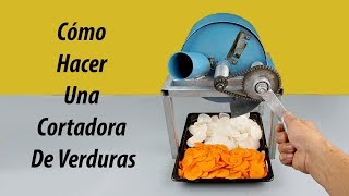 Cómo hacer una cortadora de verduras en casa [upl. by Eimot]