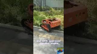 Where to buy Vigorun VTLM800 radio controlled crawler lawn cutter online remotecontrollawnmower [upl. by Konrad]