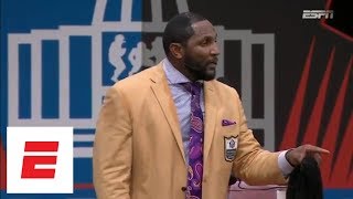 FULL Ray Lewis Hall of Fame Speech  2018 Pro Football Hall of Fame  ESPN [upl. by Ardnaxila]