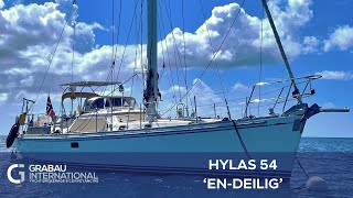 2005 HYLAS 54 EnDeilig  Sailing Yacht for sale with Grabau International [upl. by Suoirad]