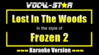 Lost In The Woods  Frozen 2  Karaoke Song With Lyrics [upl. by Magnum]