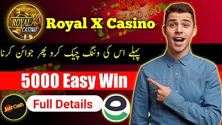 Royal X Casino Account Banane ka Tarika Royal X Casino Real or Fake  Royal X Casino Payment proof [upl. by Walt]