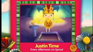 PBS Kids Sprout  Justin Time promo [upl. by Nyrrat]