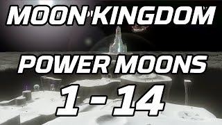 Super Mario Odyssey Moon Kingdom Power Moons 1  14 Guide [upl. by Feune223]