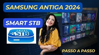 PASSO A PASSO INSTALE SMART STB NA SAMSUNG ANTIGA SERIE J 2024 [upl. by Ahseyn]