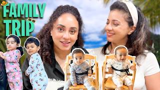 Family Trip With 4 Babies  Pearle Maaney [upl. by Adnirolc]