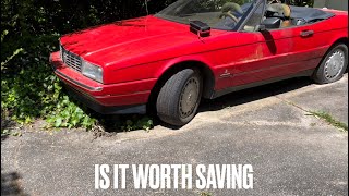 Sitting For 12 Years 1989 Cadillac Allante Convertible The Video Series Begins Go To Part 1 [upl. by Artened]