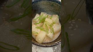 miso braised daikon recipe daikon foodshorts japanesefood fypシ゚viral food cooking fypage [upl. by Idissak]