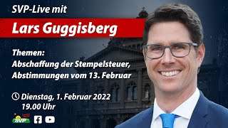 SVPLive mit Nationalrat Lars Guggisberg [upl. by Rossing452]