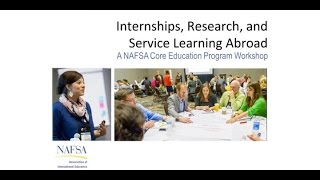 Internships Research and Service Learning Abroad [upl. by Clotilda]