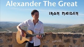 Alexander The Great IRON MAIDEN Acoustic  Thomas Zwijsen [upl. by Akerdna755]