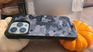 iPhone 13 Pro UAG Pathfinder Series Case Midnight Camo [upl. by Enicnarf]