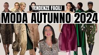 12 TENDENZE MODA AUTUNNO INVERNO 2024 2025 portabili e chic [upl. by Osmen]