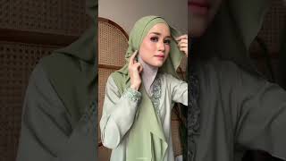 Eid Special Hijab Style hijab hijabstyle hijabtutorial hijabers shorts [upl. by Wilhide]