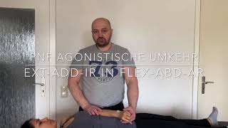 PNF Agonistische Umkehr EXTADDIR in FLEXABDAR Wladimir Los [upl. by Anitahs]