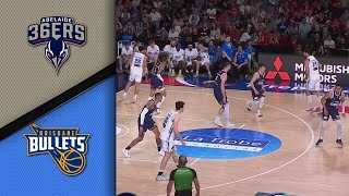 Adelaide 36ers vs Brisbane Bullets  Game Highlights  Round 12 NBL24 [upl. by Eikram]