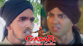 Gadar ek prem katha  Spoof movie  Sunny Deol Ka Dialogue  Amrish Puri [upl. by Suoirad]