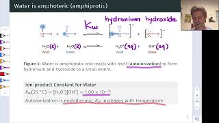 Selfionization of Water Amphoteric Substances  OpenStax Chemistry 2e 141 [upl. by Leirza]