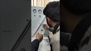 part2 to measure the negative pressure with inclined tube Manometer gunttechnologyltd method [upl. by Eihtur]