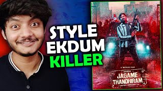 Jagame Thandhiram Review London me Desi Gangster 🔥😁😑 [upl. by Neile]